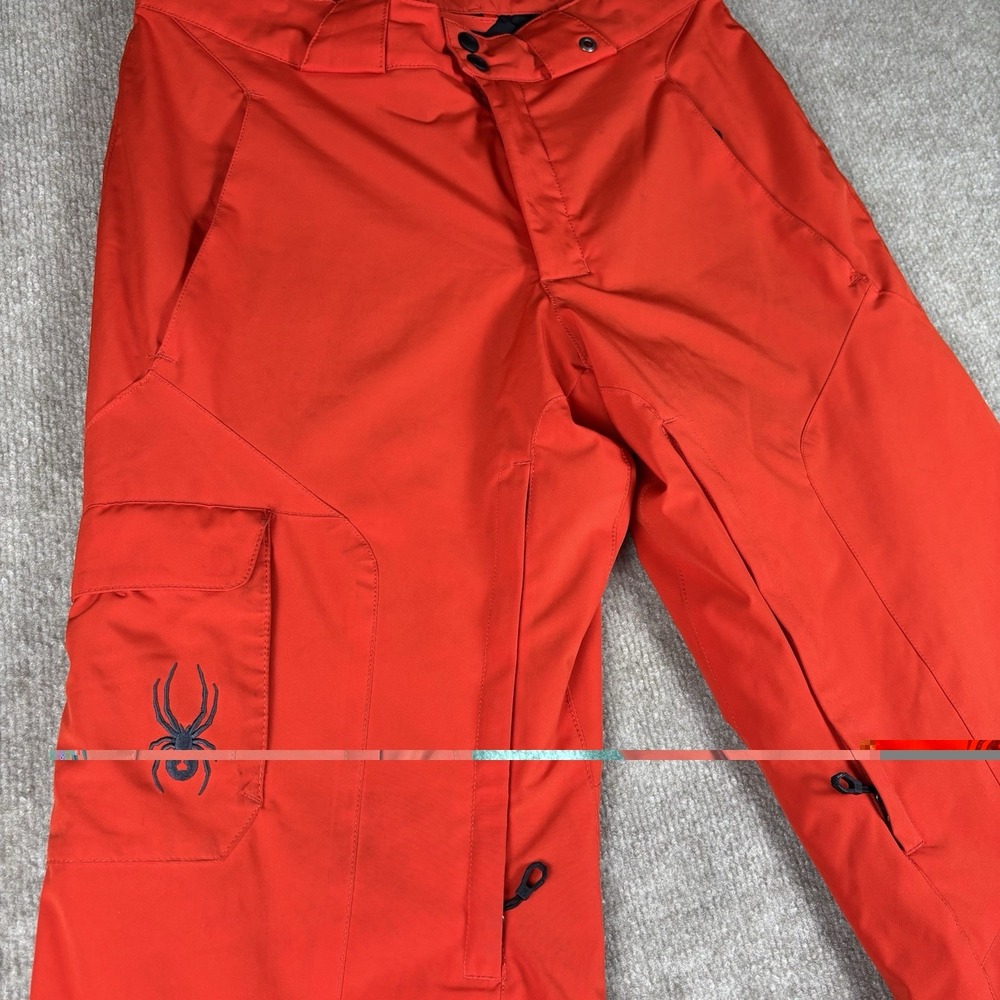 Spyder Thinsulate Insulated Ski Snow Pants Men's Small Red Waterproof Winter - Picture 13 of 14